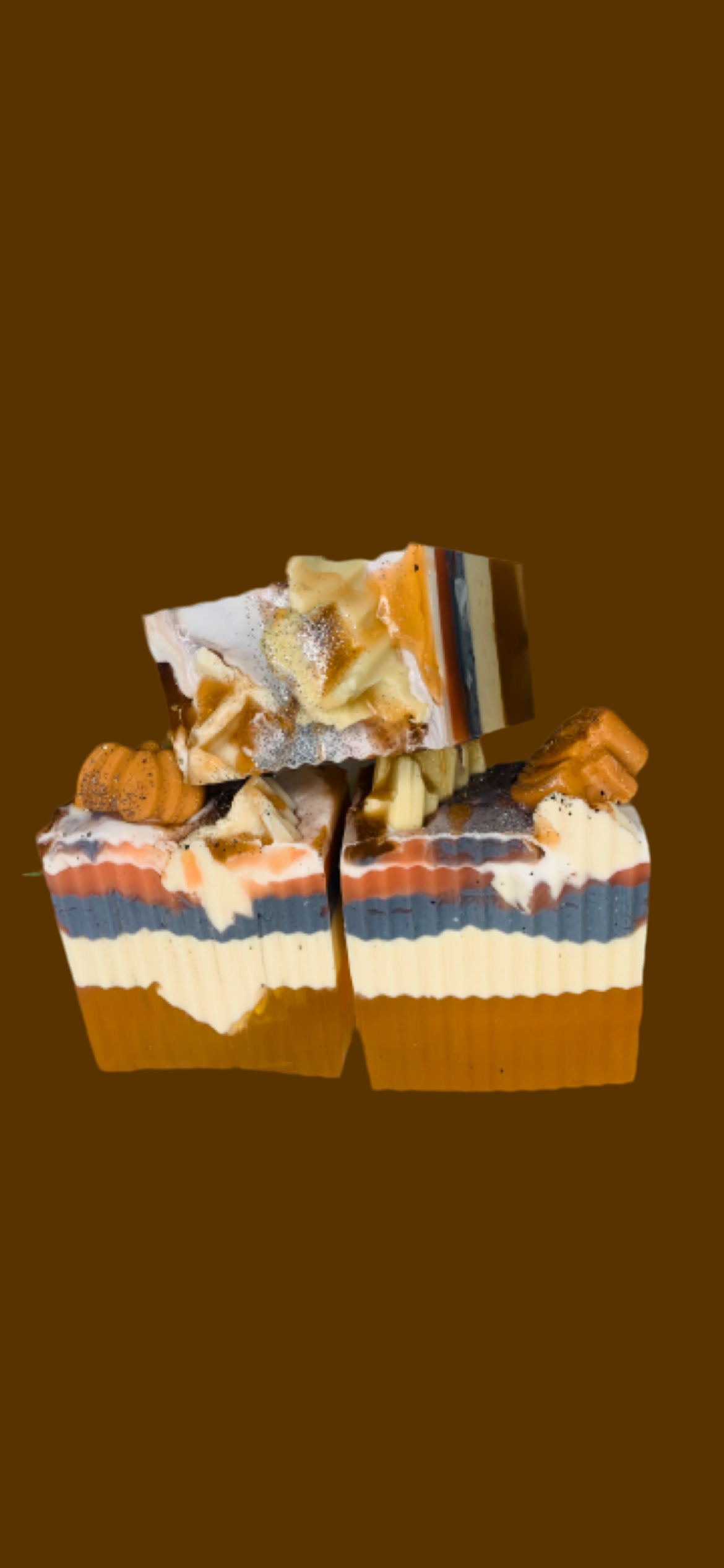 Pumpkin Waffle Loaf (Decorated)
