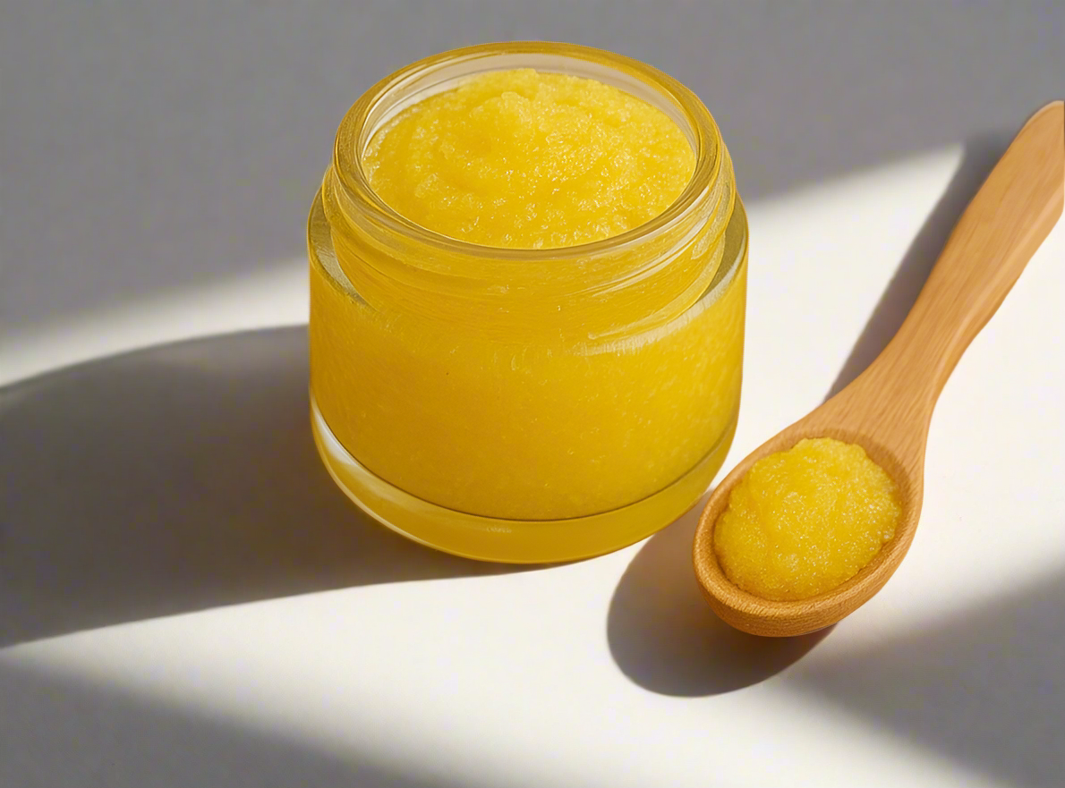 Lemon Brightening Lip Scrub
