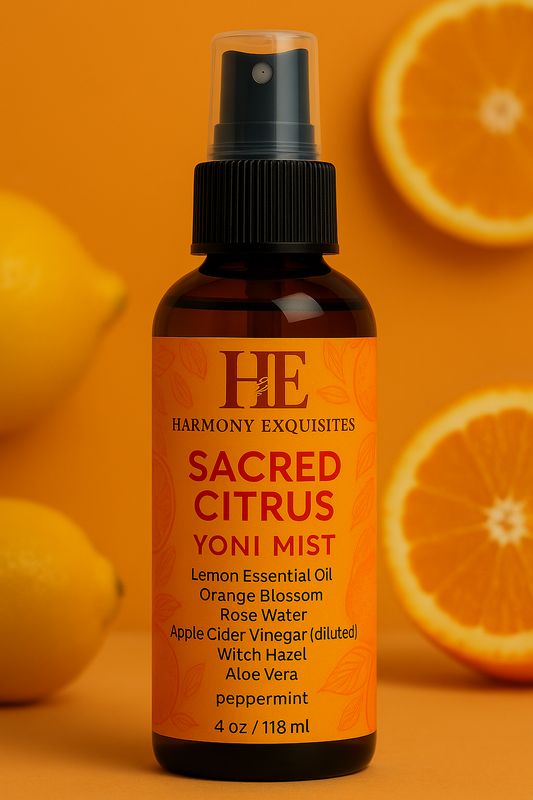 Sacred Citrus Yoni Mist 1/2 Gallon